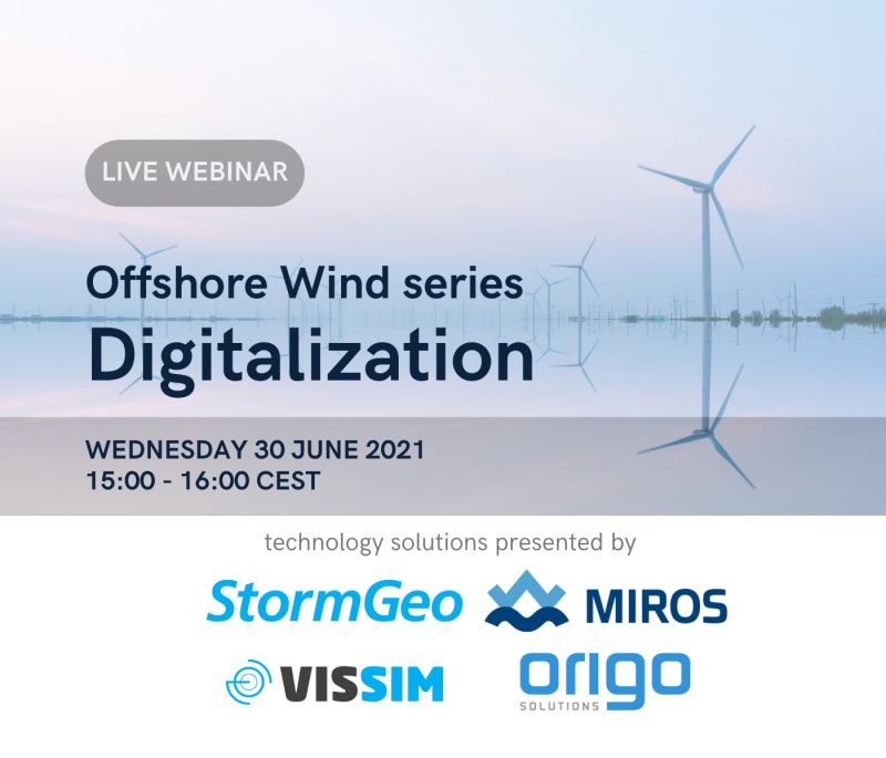 Join us at the offshore wind and digitalization webinar